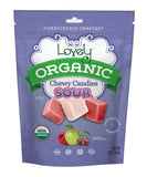 Organic Sour Chewy Candies, 5 oz gluten free organic candy